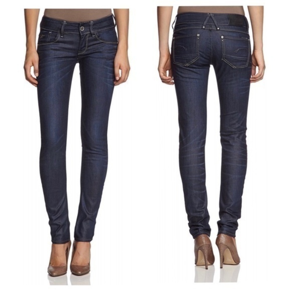 New with tags G-STAR RAW Lynn skinny jeans. 24X30 with 7” rise. Stretch